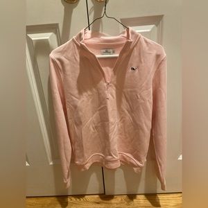 Girls vineyard vines quarter zip-size 14 kids